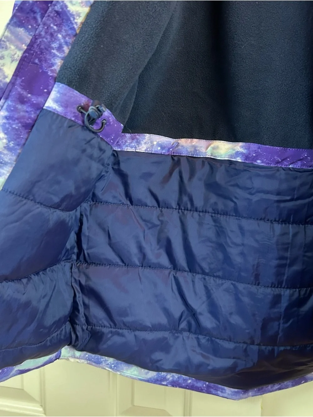 Lands End Galaxy Zip Up Coat